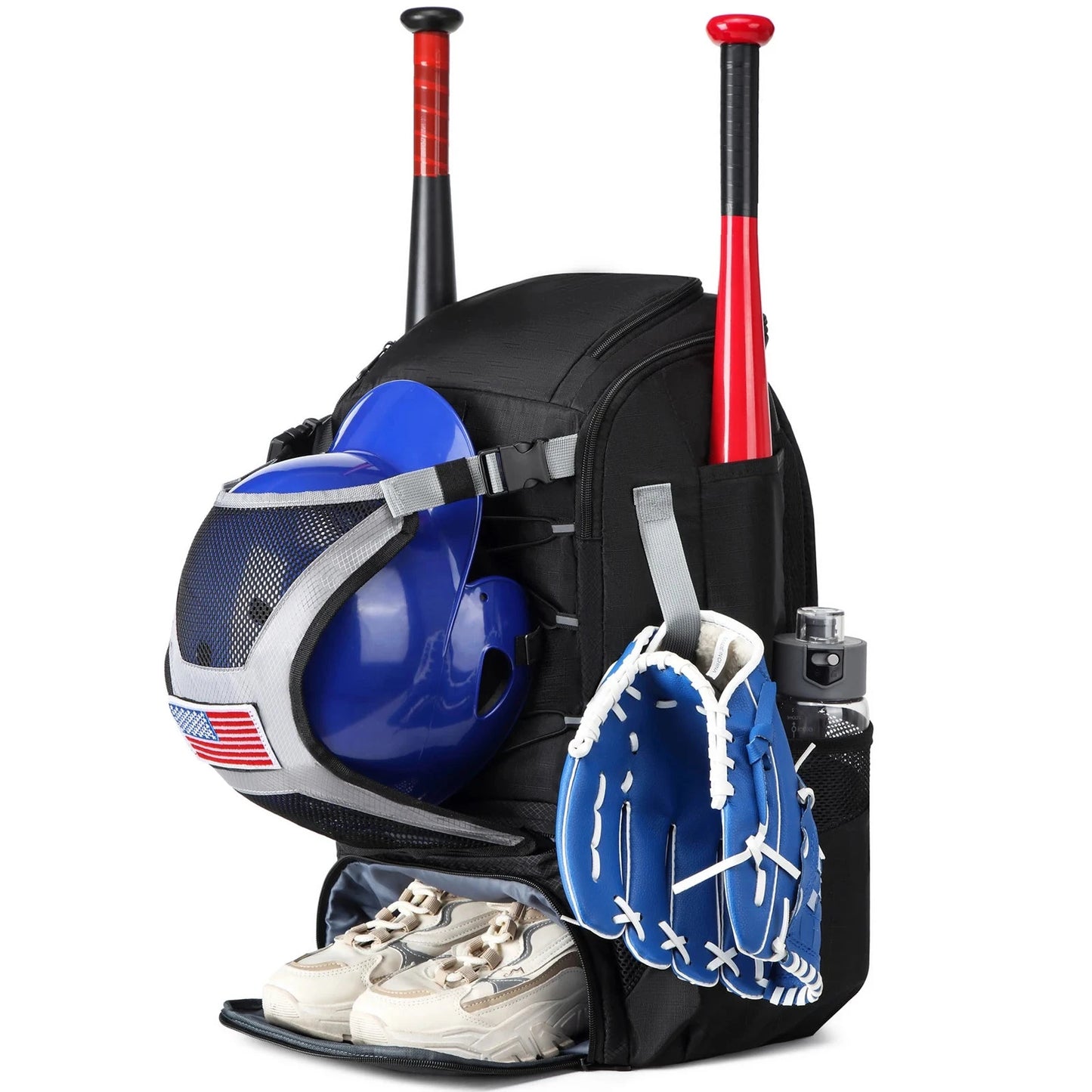 Baseball Equipment Bag Baseball Backpack with Shoe GlowCart