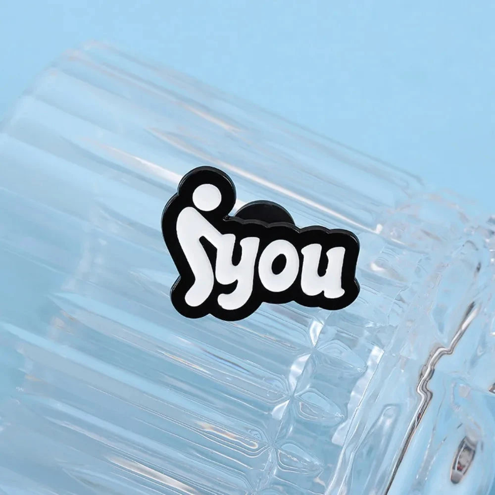 Funny Design Creative Cute Enamel Brooch Backpack Hat GlowCart