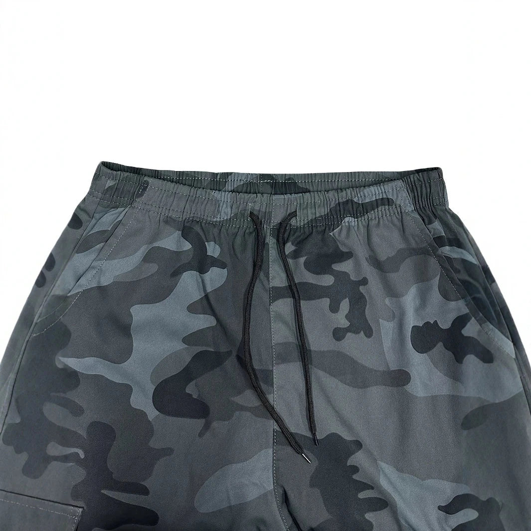 [Trendy Camo Cargo Pants] Autumn Camo Cargo Pants Men's GlowCart