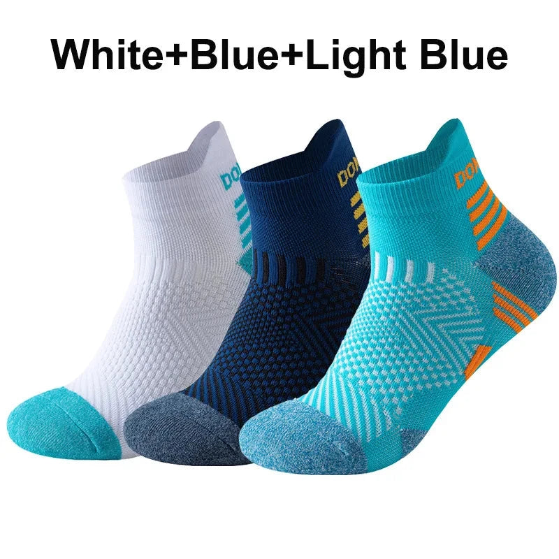 3/1Pairs Sport Compression Ankle Socks Men Women Professional Low Cut Fitness Marathon Running Outdoor Deodorant Breathable Sox GlowCart