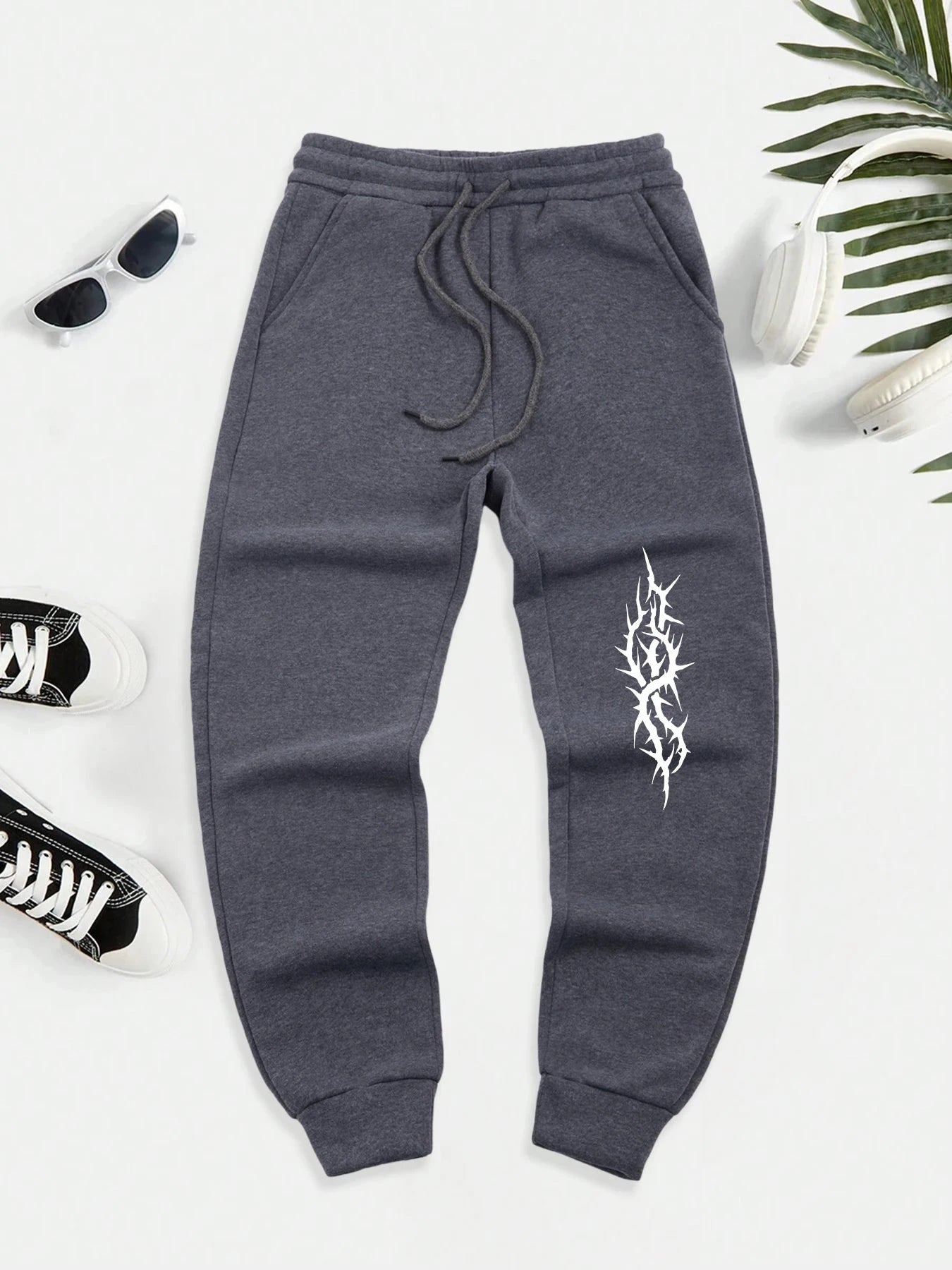 Surrounded By Thorns Prints New Fashion Sweatpants Hip Hop GlowCart