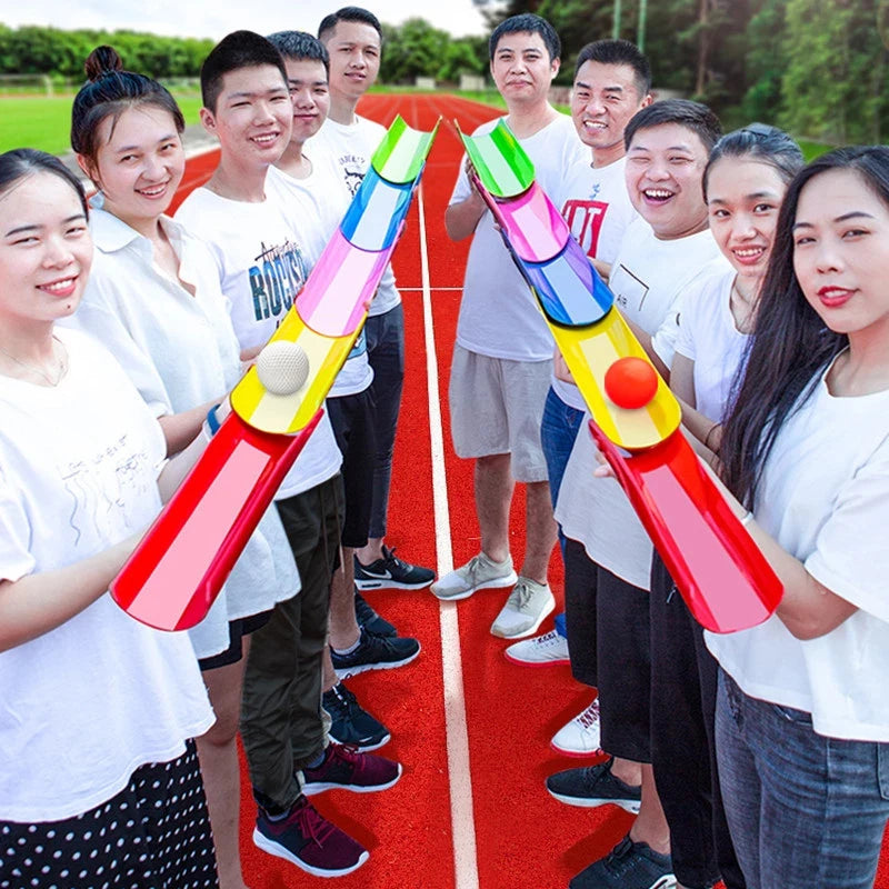 Pipeline Challenge Team Building Outdoor Games For Adults And Kids Family Company Fun Party Favors Carnival Field Day Activities GlowCart