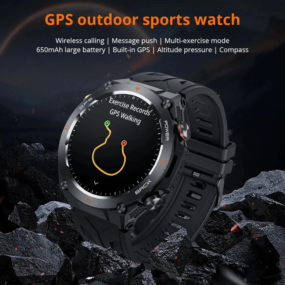 2024 COLMI V75 GPS Smart Watch 1.45" Ultra HD Display GlowCart