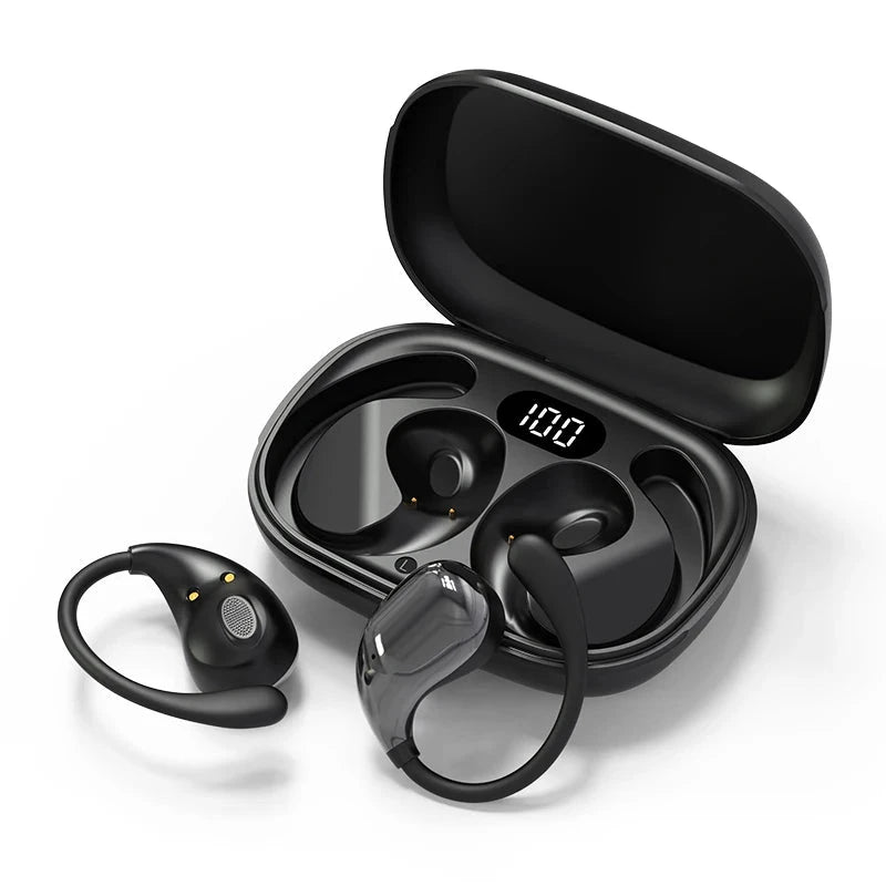 Bluetooth 5.4 Ear Hook Headphones TWS Wireless Earphones GlowCart