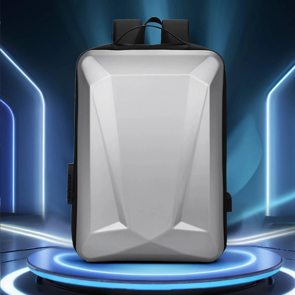 Backpack Men's Business Hard Shell Backpack Large Capacity GlowCart