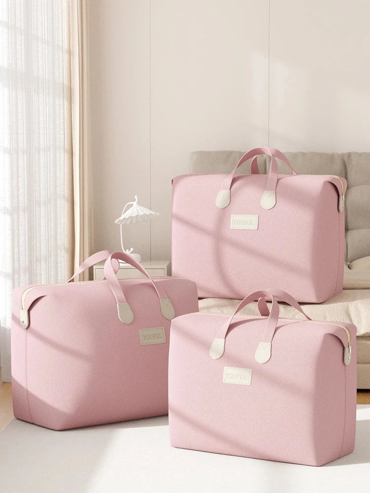 Foldable travel bag Tote non-woven large capacity duffel bag GlowCart