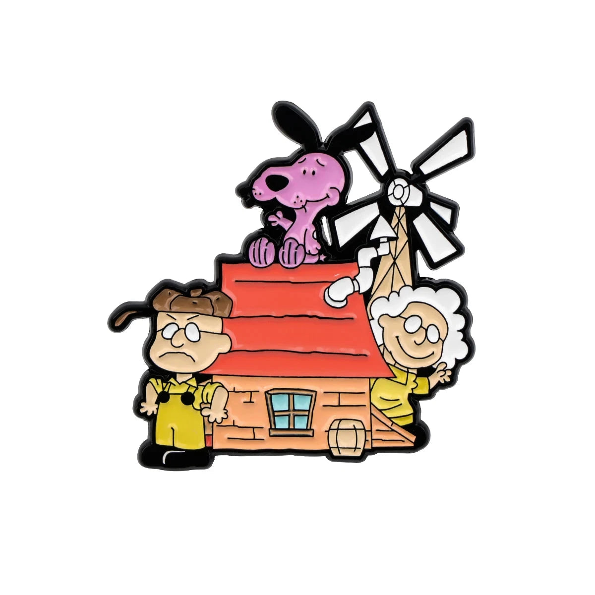 Cartoon Dogs Badges Lapel Pins for Backpack Enamel Pins Cute GlowCart