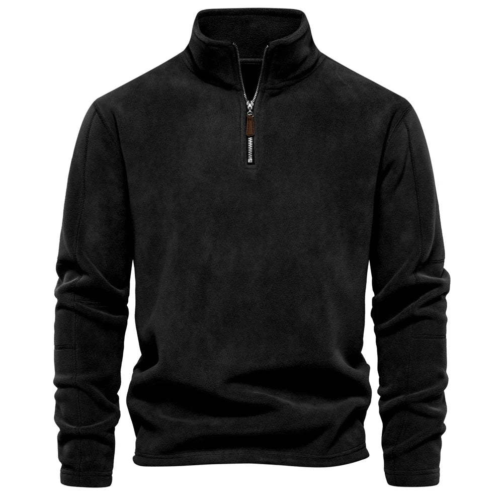 AIOPESON Brand Quality Thicken Warm Fleece Jacket for Men GlowCart