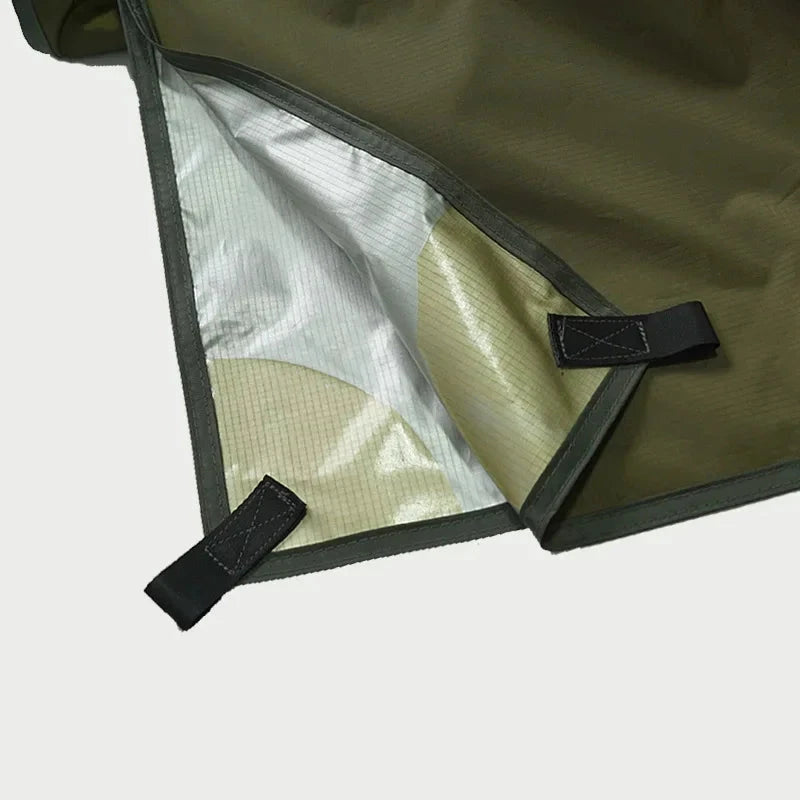 TARKA Camping Tent Tarp 3×3m/4x4m Tourist Picnic Survival GlowCart