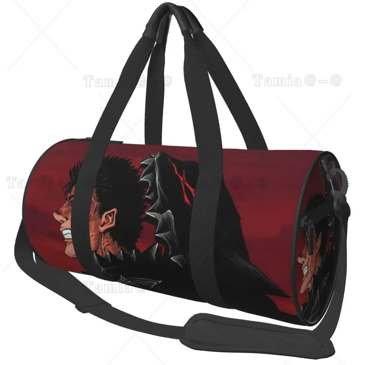 Japan Anime Bereserk Sports Gym Bag with Pocket Waterproof GlowCart