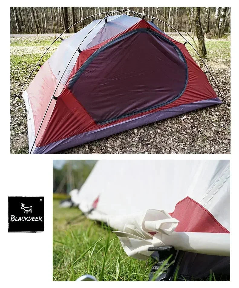 BLACKDEER Tent Survival Archeos 2-3 People Backpacking Tent GlowCart