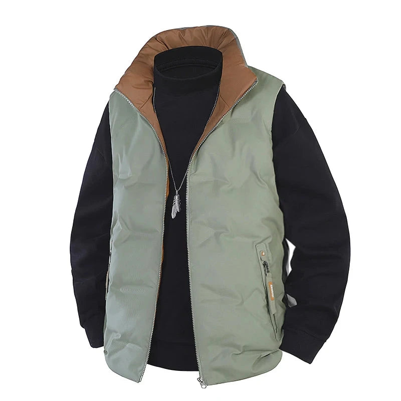 2025 Autumn and Winter New Men's Down Vest Jacket, Warm Down GlowCart