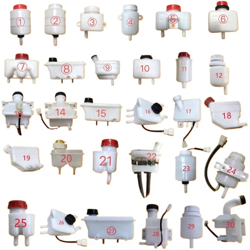 Brake Fluid Reservoir For Brake and Clutch Fluid Truck Electric Tricycle Agricultural Vehicle Braking liquid Bottle 1PC GlowCart