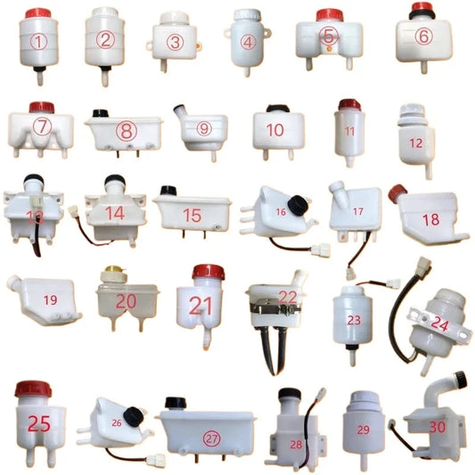 Brake Fluid Reservoir For Brake and Clutch Fluid Truck Electric Tricycle Agricultural Vehicle Braking liquid Bottle 1PC GlowCart