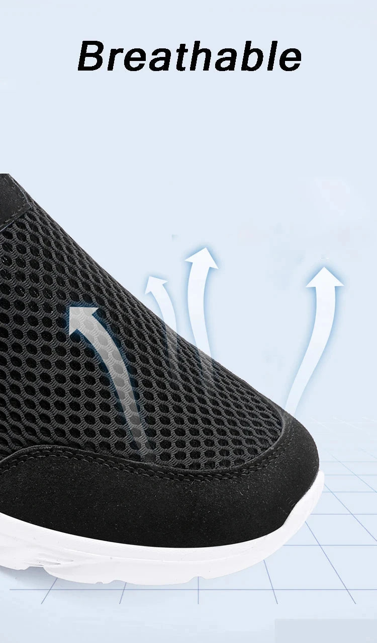 2023 Lightweight Men Casual Shoes Breathable Slip on Male GlowCart