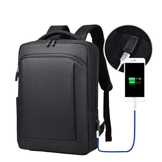 Man Oxford Backpacks High Quality Men 15.6 inch Laptop GlowCart