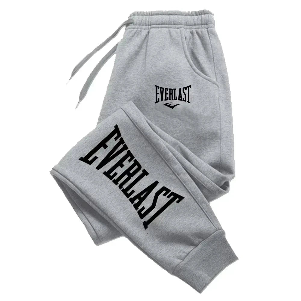 Men Printed Pants EVERLAST Men Women Running Pants Joggers GlowCart