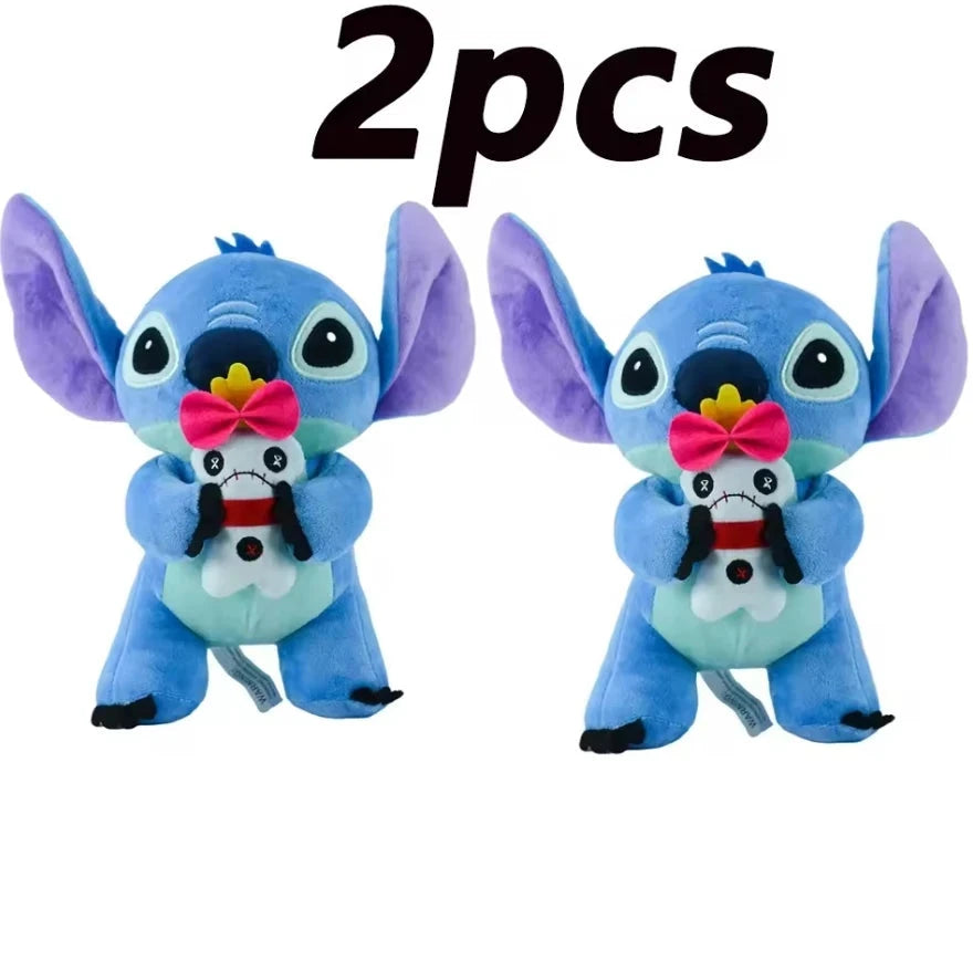 12cm 20cm 25cm Stitch Stuffed Plush Models Cartoon Stuffed GlowCart