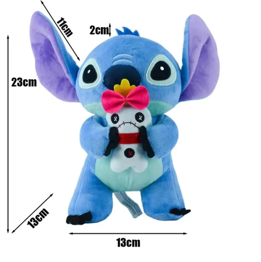12cm 20cm 25cm Stitch Stuffed Plush Models Cartoon Stuffed GlowCart