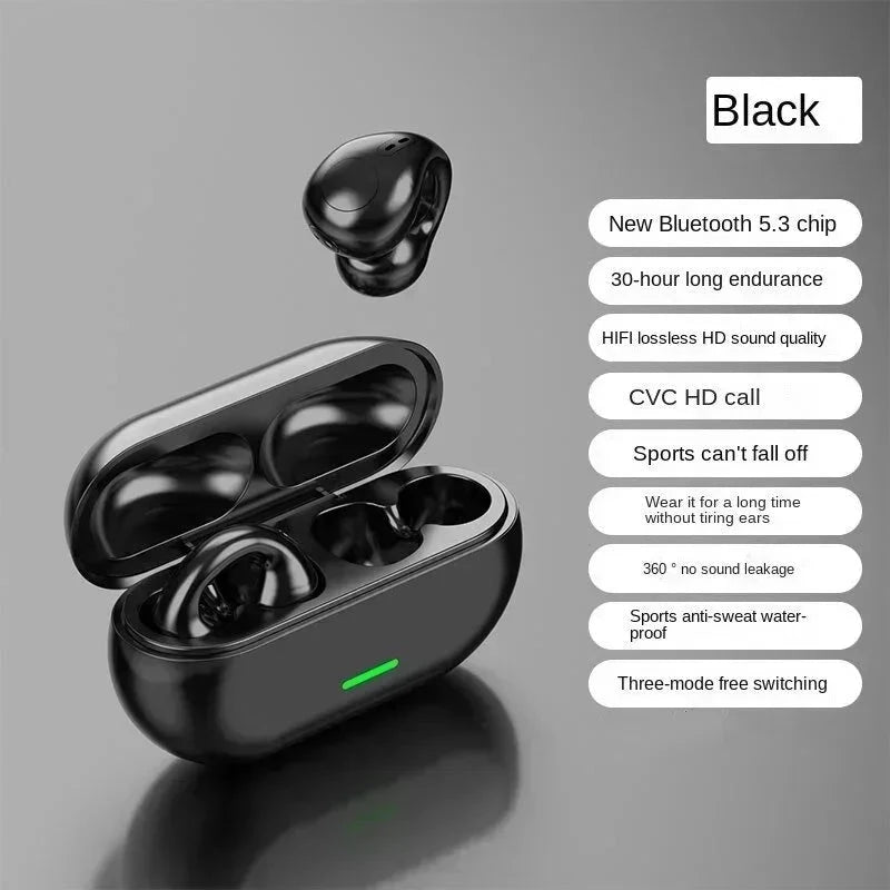 New Original T75 Bone Conduction Wireless Bluetooth 5.3 GlowCart