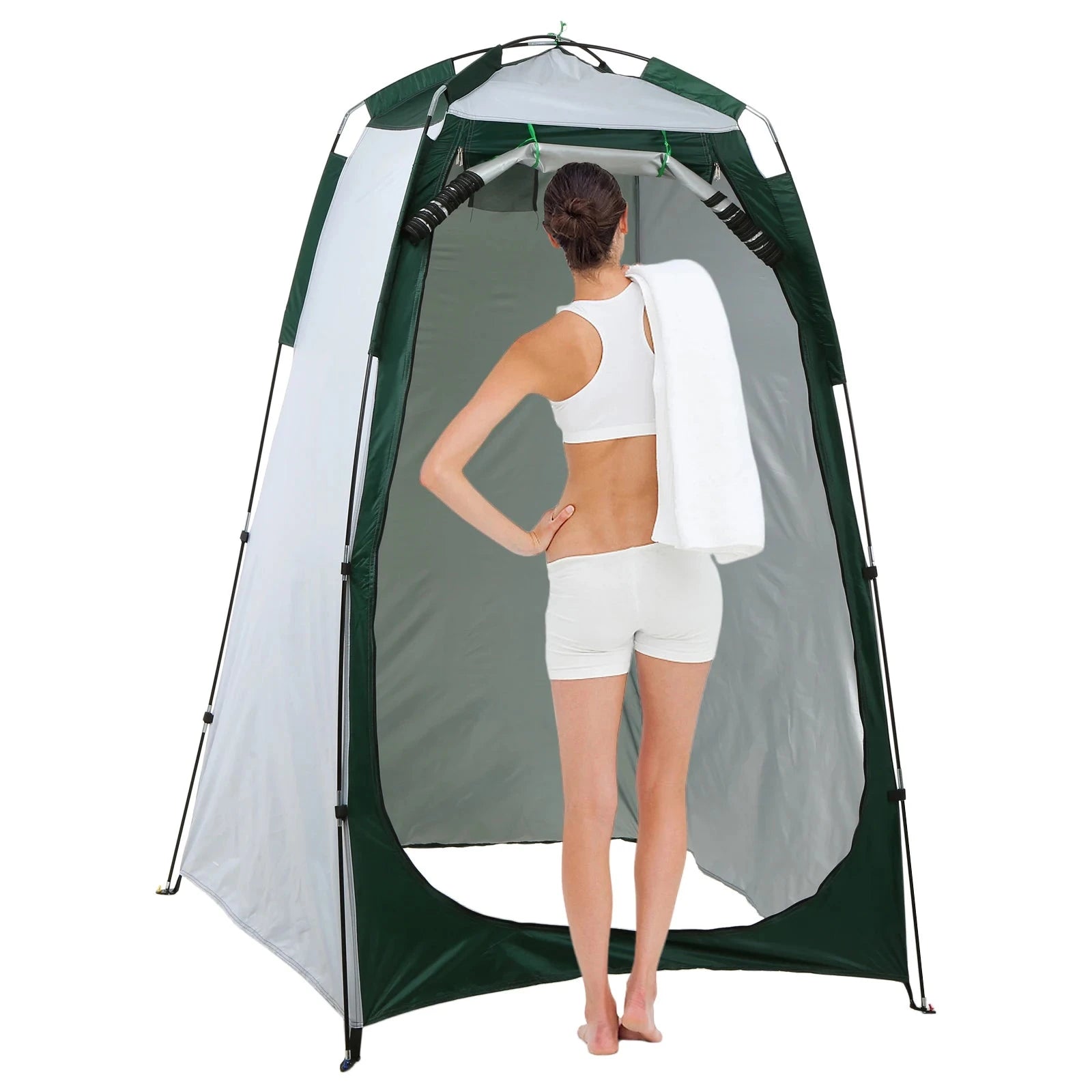 Portable Beach Shower Toilet Changing Tent Sun Rain Shelter GlowCart