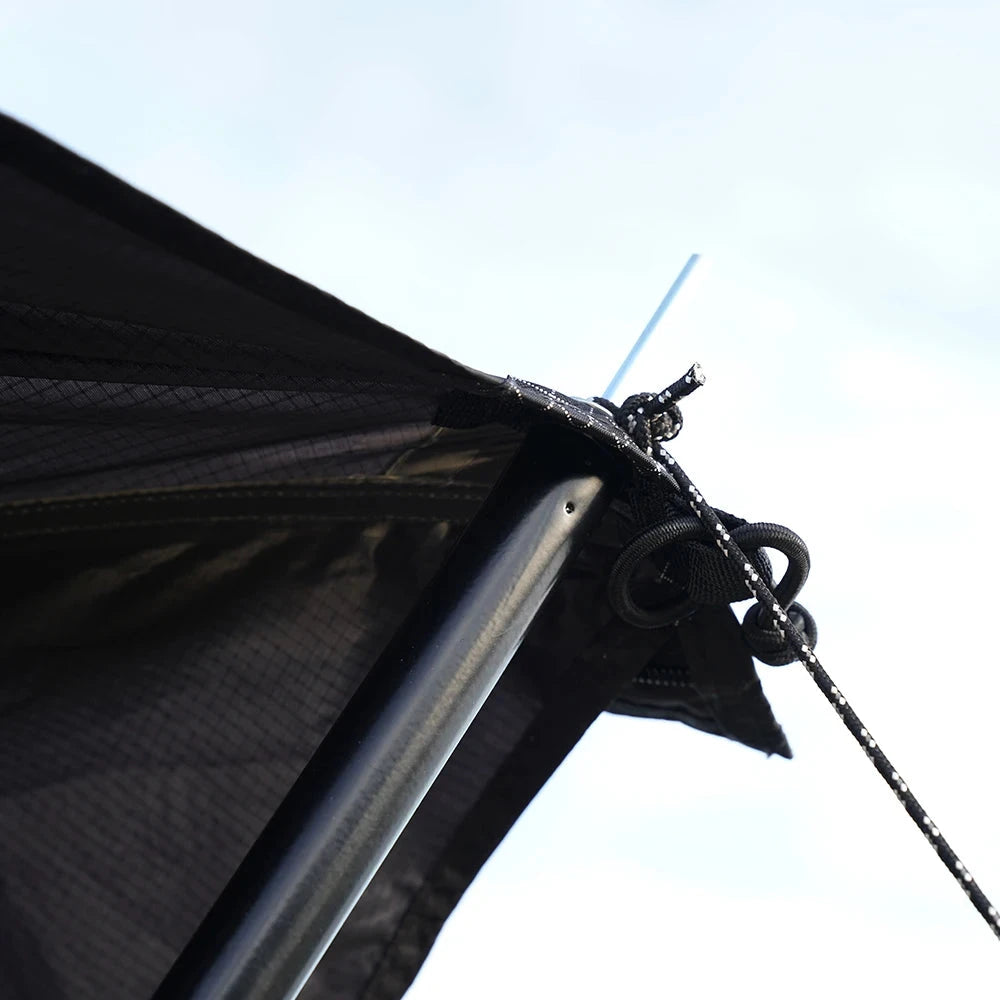 MOBI GARDEN Camping Tunnel Tent LS4 Wide Space Aden GlowCart