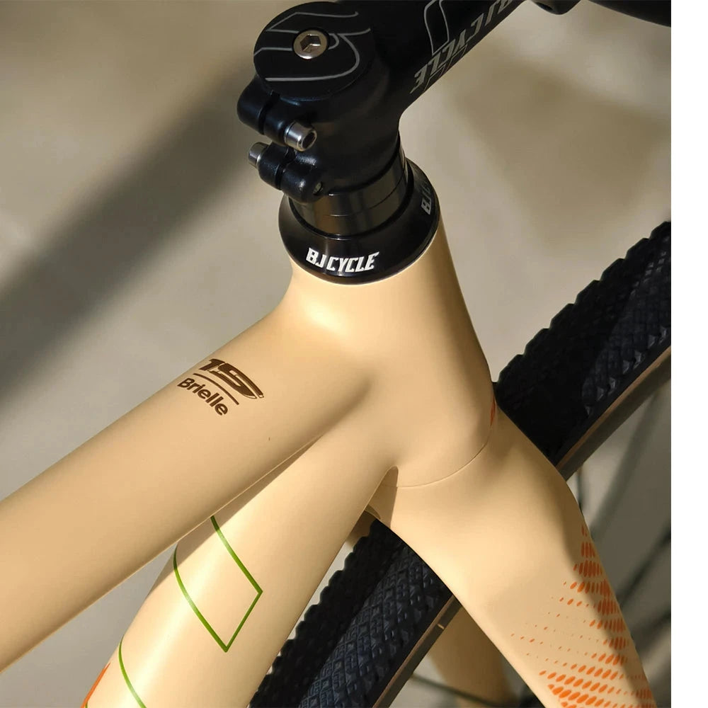 BJ CYCLE Bennetti All-Terrain Fixie Bike Fixedgear Complete Bicycle Single Speed bike Gravel Bike Aluminum GlowCart