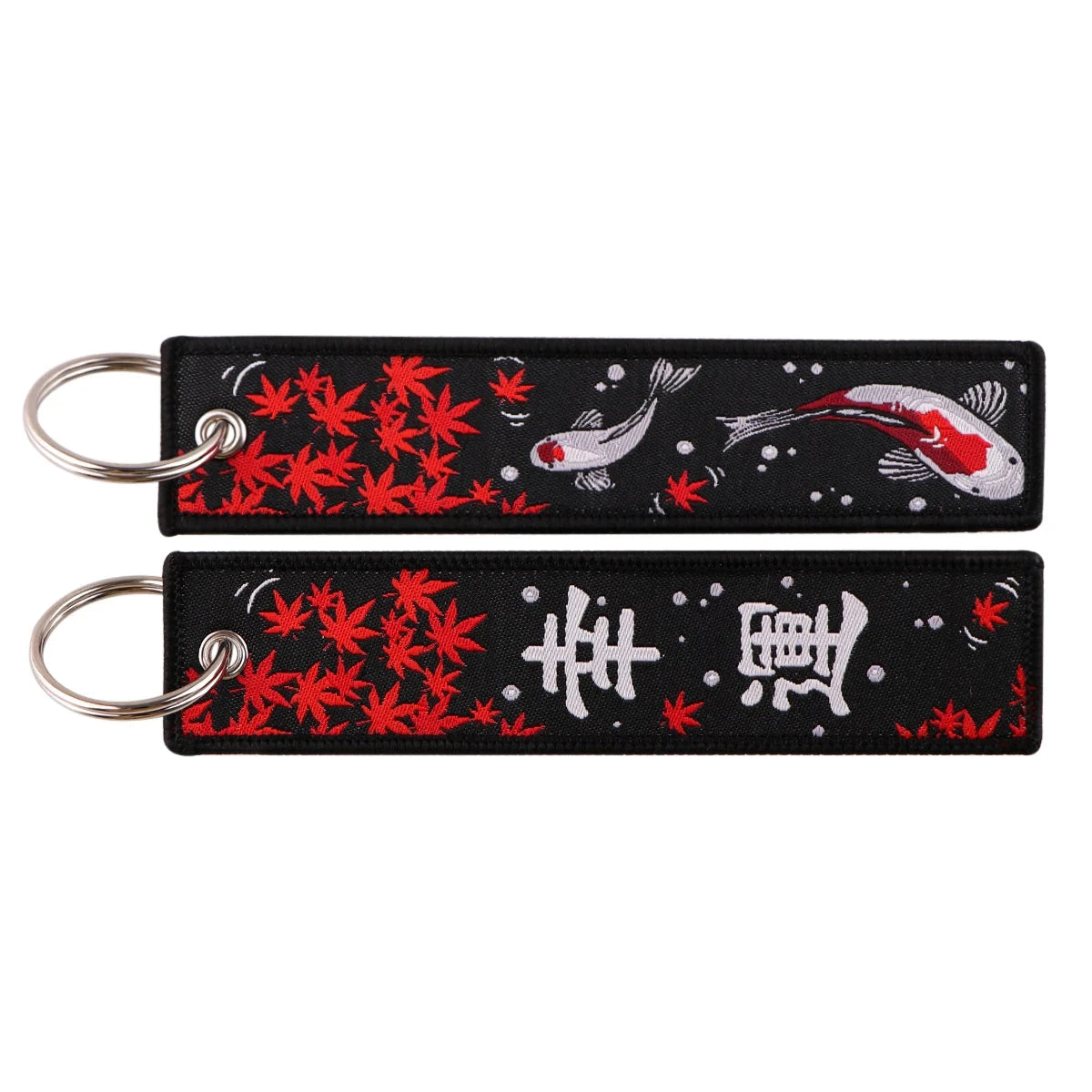 Classic Anime Cool Embroidery Key Fobs Key Tag Motorcycles GlowCart