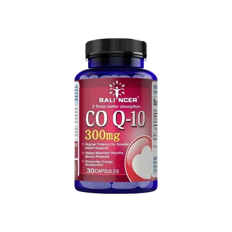 Co Q10 300 Mg Capsules - Supports Cardiovascular & Nervous GlowCart