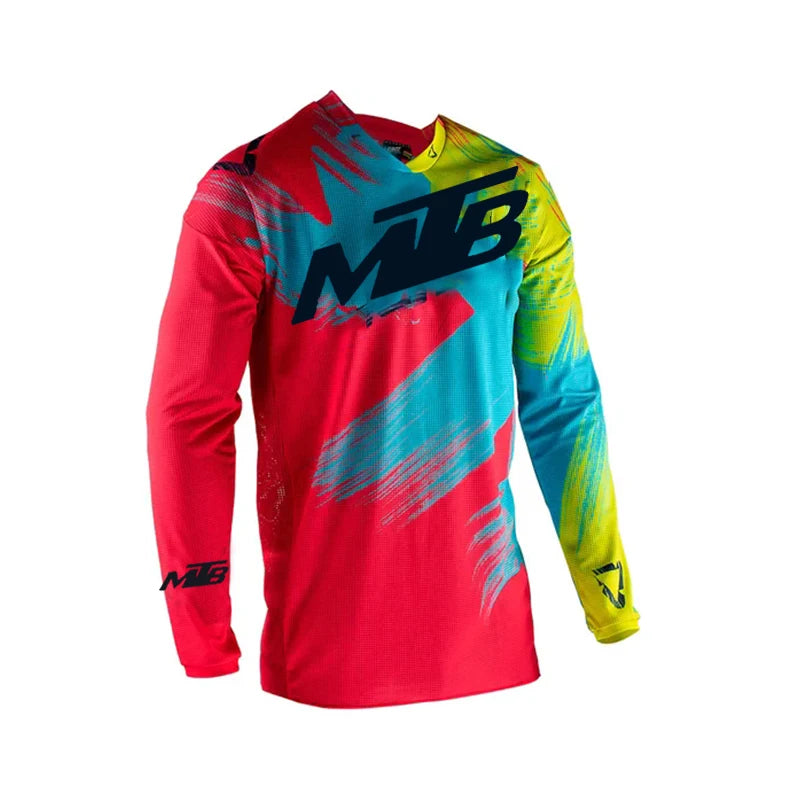 2025 Motocross Mountain Enduro Bike Clothing Bicycle Moto Downhill T-shirt  Women Men Cycling Jersey MTB Shirts BMX GlowCart