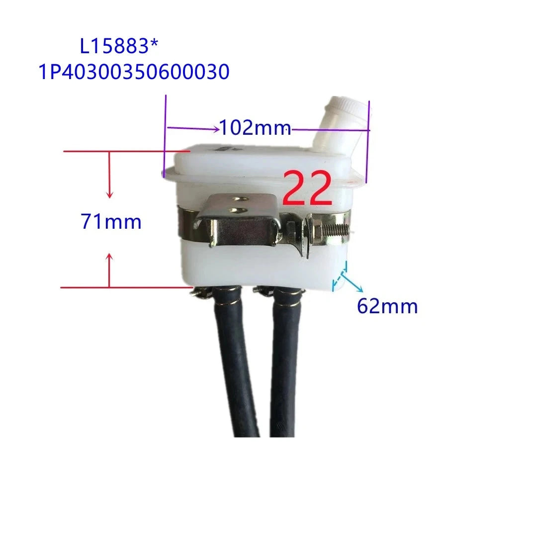 Brake Fluid Reservoir For Brake and Clutch Fluid Truck Electric Tricycle Agricultural Vehicle Braking liquid Bottle 1PC GlowCart
