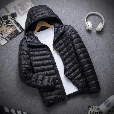 New Autumn And Winter Down Jacket Men's Fashion Hooded Super GlowCart