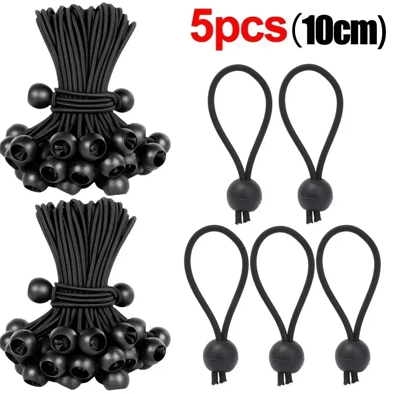 Outdoor Elastic Ball Rope Bungee Cords Portable Tent Fixing GlowCart