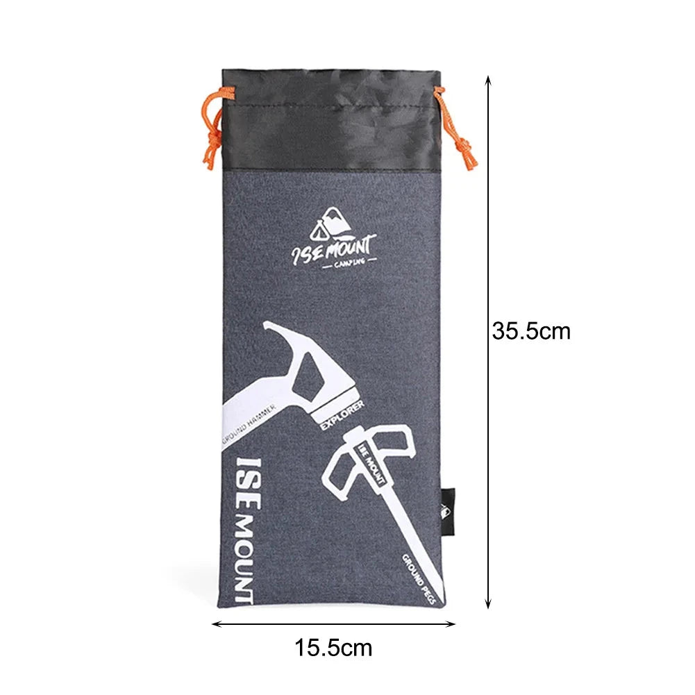 Outdoor Camping Equipment Stake Storage Bags Tent GlowCart
