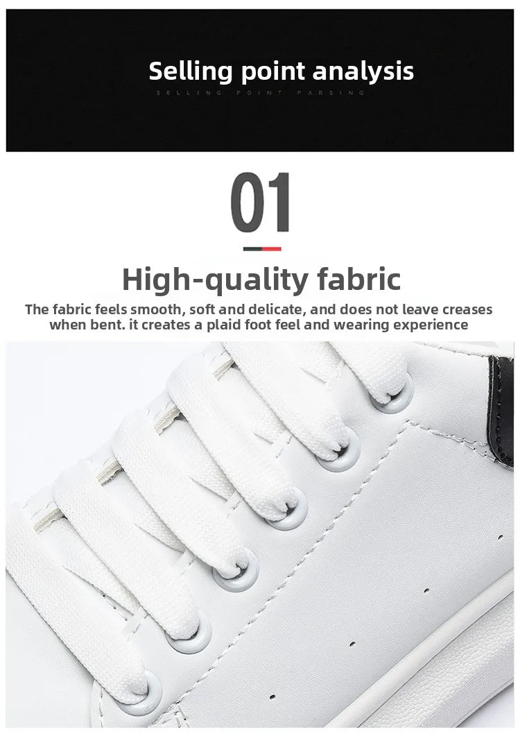 2025 Men Causal Shoes Pring Brand Spring Designer Wedges White Sneakers Platform Tenis Feminino Trainers Female Walking GlowCart
