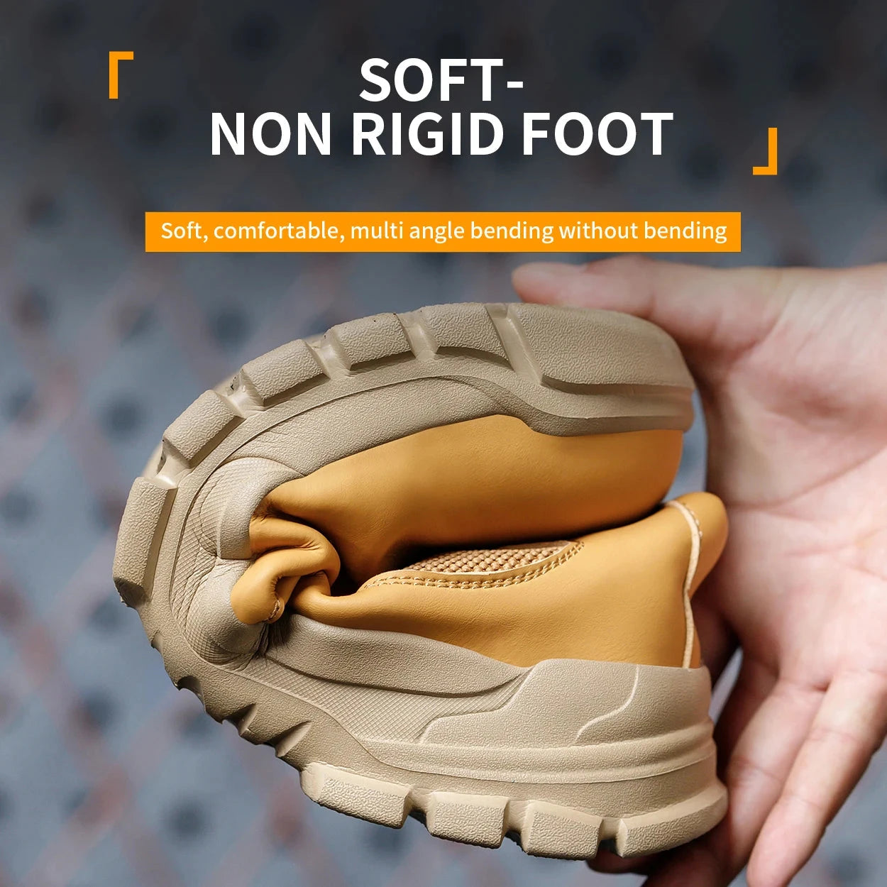 Waterproof Men's Safety Work Boots Steel Toe Shoes Anti GlowCart