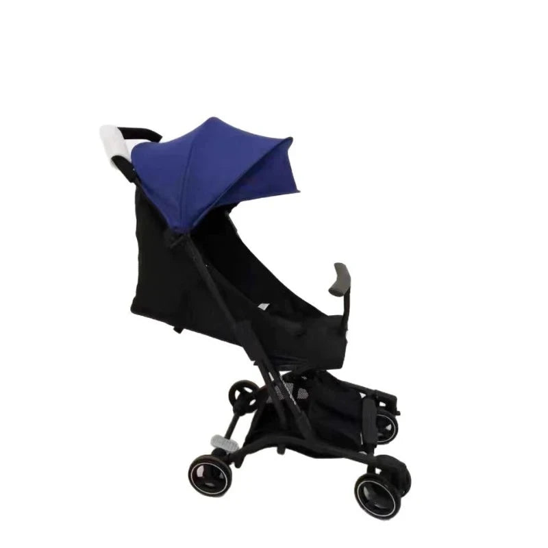 2025 New Simple Boarding Baby Stroller Four-wheel Shock Absorption Lightweight Ultra-small Foldable Baby Stroller GlowCart