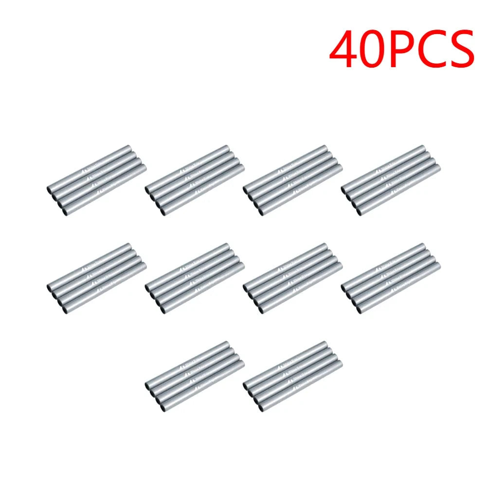 8-40PCS Tent Tube Aluminum Alloy Tent Emergency Tube GlowCart