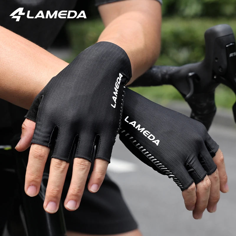 LAMEDA Cycling Gloves Half Finger Men and Women Mountain Bike Sports Gloves Cycling Accessories Breathable MTB Road Bike Gloves GlowCart