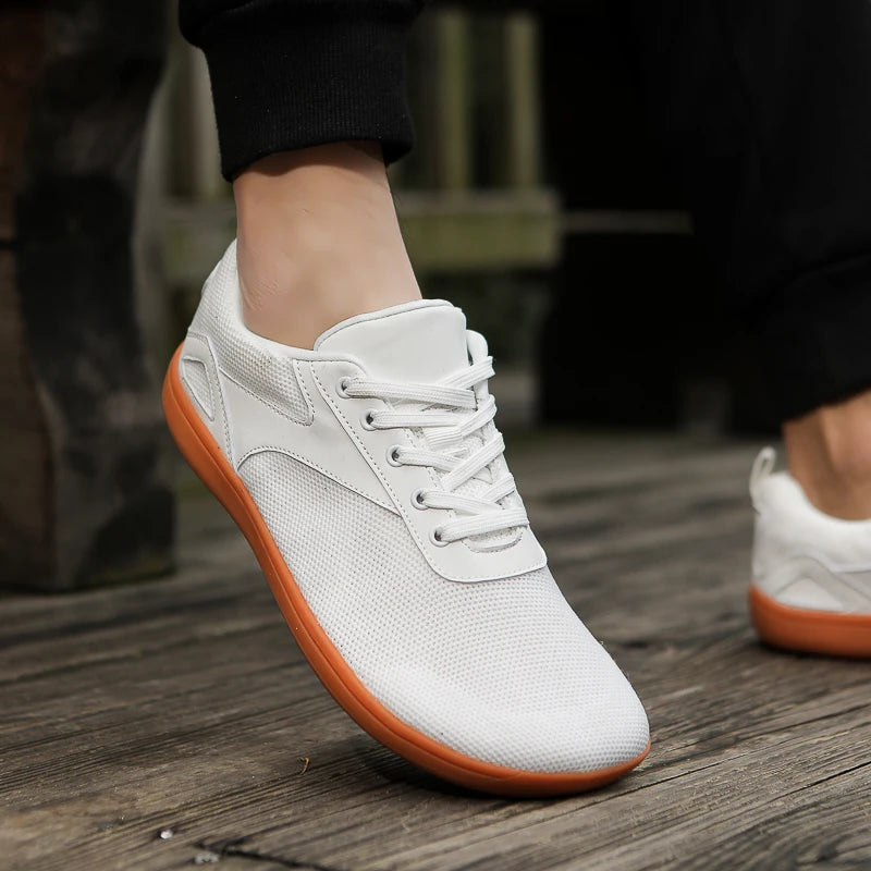 Wide-Toed Shoes Unisex Mesh Breathable Casual Men Shoes Comfortable Outdoor Barefoot Walking Sports Shoes GlowCart