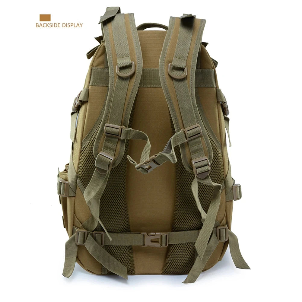 25L Camping Backpack Men's Bag Travel Bags Tactical Molle GlowCart