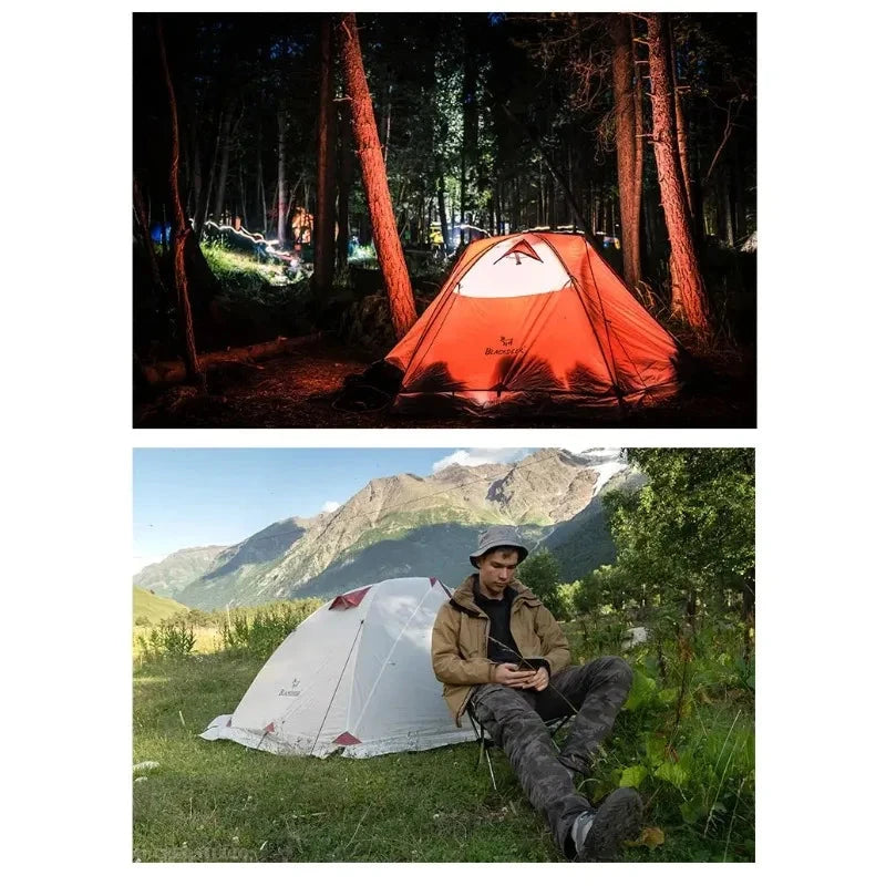 BLACKDEER Tent Survival Archeos 2-3 People Backpacking Tent GlowCart
