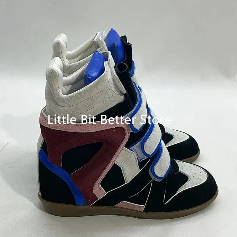 2026 Classical Hot Sale Internal Height Increase Punk Shoes GlowCart