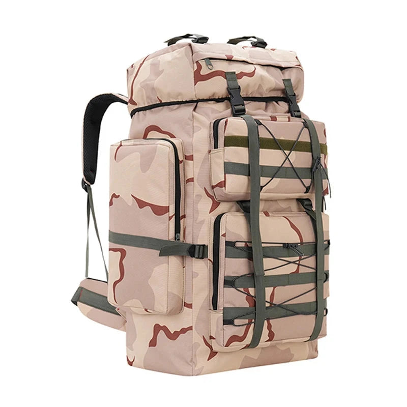 70L Tactical Climbing Backpack Large Capacity Sports GlowCart