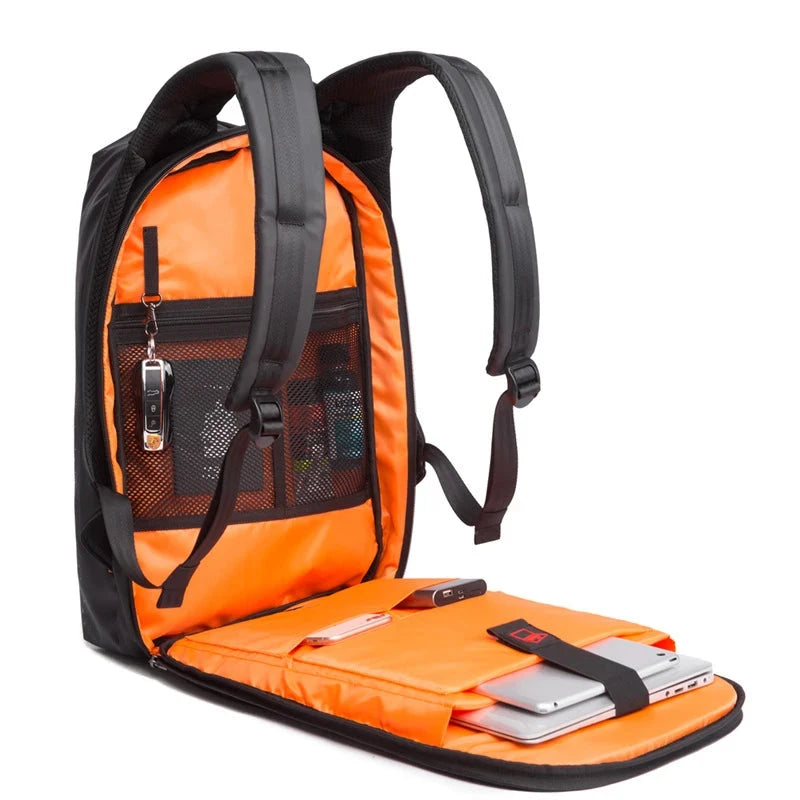 New High Quality Large Capacity Backpack Waterproof Business GlowCart