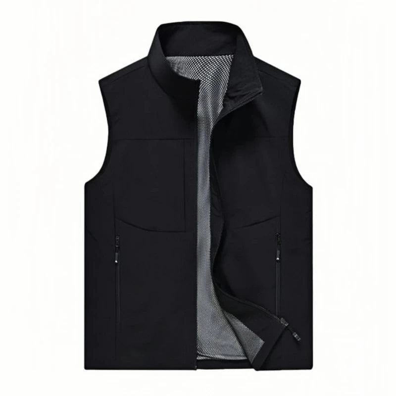 Men‘s Vests Casual Winter Fleece Warm Waistcoats Fashion GlowCart