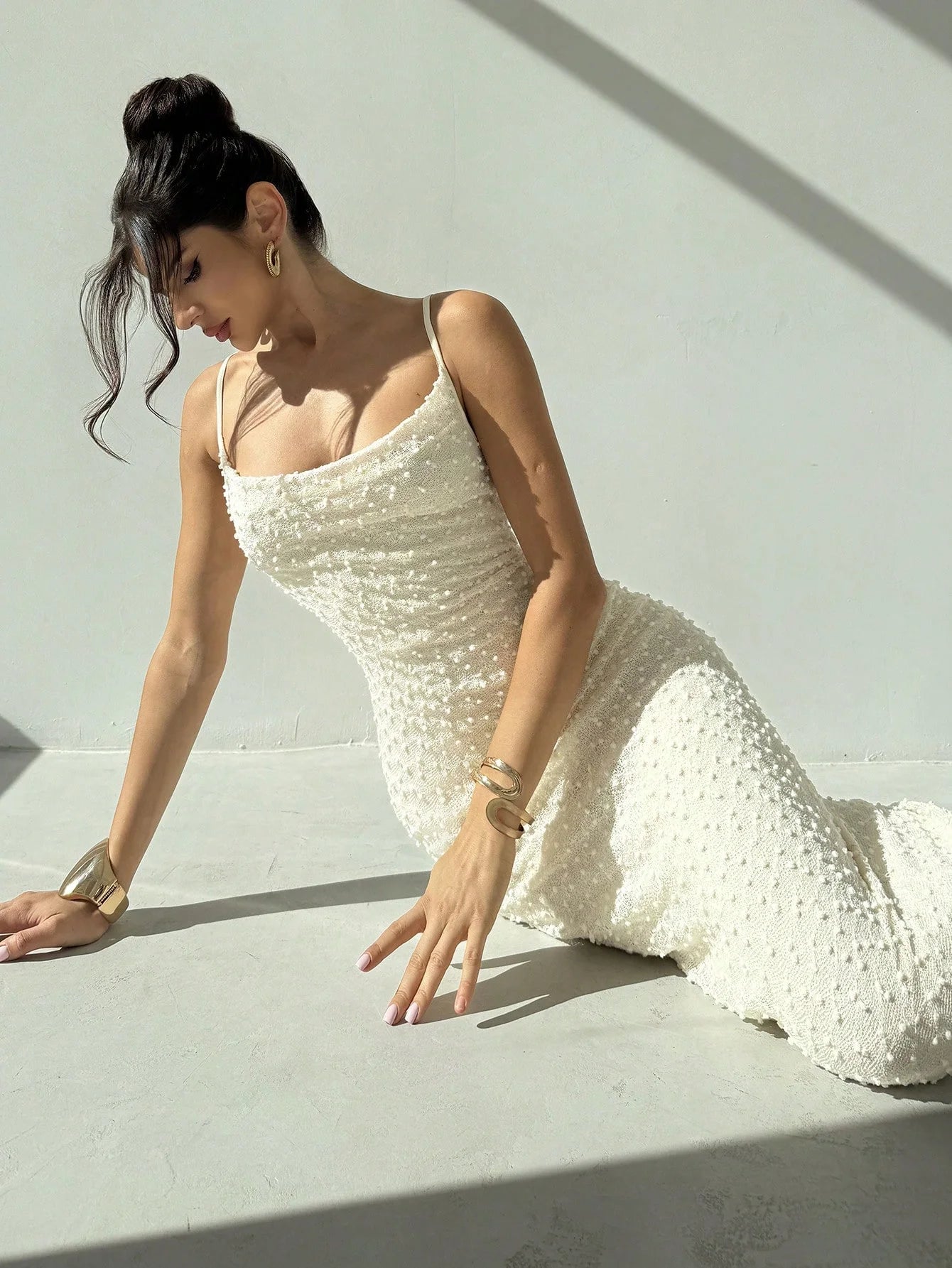 Women's casual vacation sexy backless slim-fit dress with hip strap GlowCart