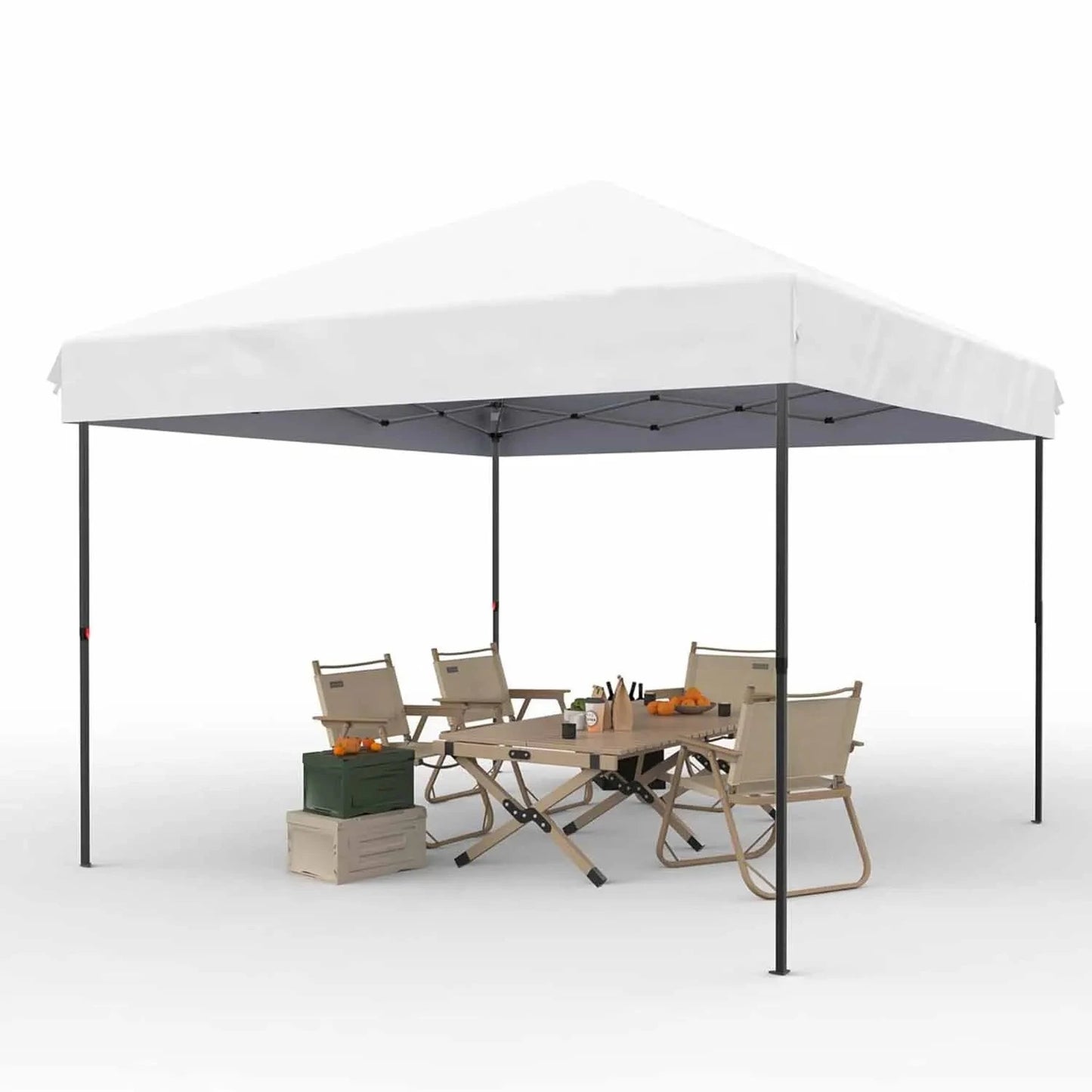 10x10 FT Pop Up Canopy Tent Outdoor Canopy Heavy Duty GlowCart