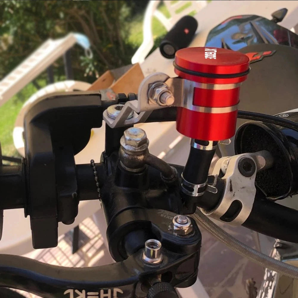 FOR YAMAHA XT600E XT 600E 1990-2003 2004 2005 Motorcycle Brake Cylinder Fluid Reservoir Rear Front Clutch Tank Oil Fluid Cup GlowCart