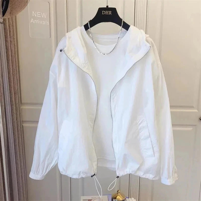 Women Jacket Waterproof Windbreaker Jackets Female Hooded GlowCart
